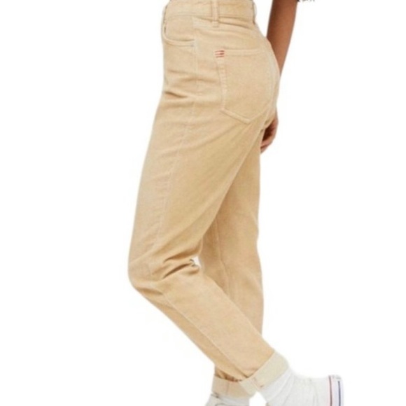 Cream UO corduroy mom jean BDG - Picture 2 of 7